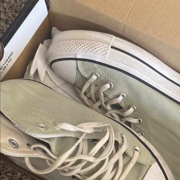 Converse All Star High Top Sneakers - Light Green - Picture 4 of 8